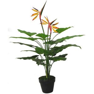 Leaf 70cm Artificial Bird of Paradise Plant (Strelitzia) - Large Leaf 70cm Artificial Bird of Paradise Plant (Strelitzia) - Large