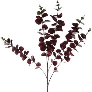 Leaf 100cm Artificial Eucalyptus Foliage Burgundy Leaf 100cm Artificial Eucalyptus Foliage Burgundy