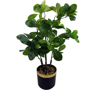 Leaf 60cm Artificial Tropical Bonsai Ficus Tree Leaf 60cm Artificial Tropical Bonsai Ficus Tree