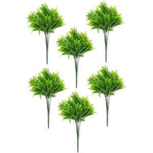 Pack of 6 x 30cm Fire Resistant Foliage Mini Leaf Stem Pack of 6 x 30cm Fire Resistant Foliage Mini Leaf Stem
