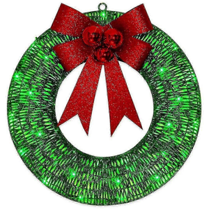 Unbranded Pre-lit Outdoor Christmas Wreath Decoration, Christmas Decorations Outdoor Sacre Unbranded Pre-lit Outdoor Christmas Wreath Decoration, Christmas Decorations Outdoor Sacre