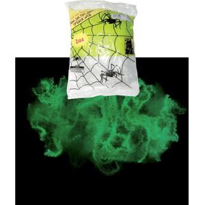 Rubies Glow-in-the-Dark Spider Web Decoration 56g Halloween Rubies Glow-in-the-Dark Spider Web Decoration 56g Halloween