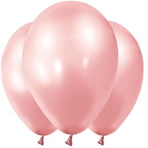 Rubies 12 Rose Gold Metallic Balloons 28 cm Rubies 12 Rose Gold Metallic Balloons 28 cm