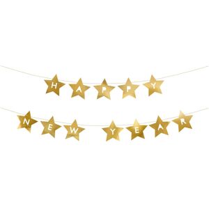 PartyDeco Happy New Year Garland - Party Decoration PartyDeco Happy New Year Garland - Party Decoration