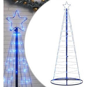 (blue, 182 cm) vidaXL LED Christmas Tree 200 LEDs Warm White 182 cm waterfall Xm (blue, 182 cm) vidaXL LED Christmas Tree 200 LEDs Warm White 182 cm waterfall Xm