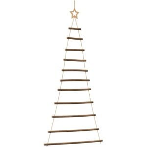 (74 x 150 cm) vidaXL Hanging Christmas Trees with Top Stars 2 pcs 42x90 cm Natur (74 x 150 cm) vidaXL Hanging Christmas Trees with Top Stars 2 pcs 42x90 cm Natur