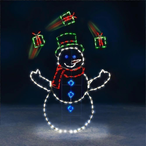 Unbranded Outdoor Christmas Snowman LED Lights for Driveway Yard Decoration Single Person Unbranded Outdoor Christmas Snowman LED Lights for Driveway Yard Decoration Single Person
