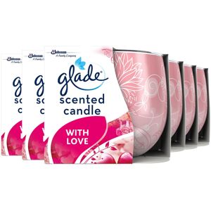 Glade Jar Candle, Scented Candle Infused with Essential Oils, Up to 31 Hour Burn Glade Jar Candle, Scented Candle Infused with Essential Oils, Up to 31 Hour Burn