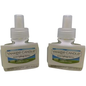 Yankee Candle Clean Cotton ScentPlug Refill 2Pack Yankee Candle Clean Cotton ScentPlug Refill 2Pack