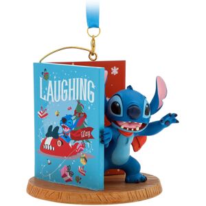Disney Store Official Stitch Christmas Card Sketchbook Ornament - Fully Sculpted Disney Store Official Stitch Christmas Card Sketchbook Ornament - Fully Sculpted