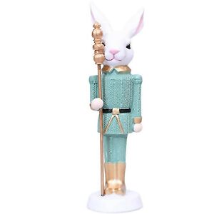 Unbranded For Easter Nutcracker Resin Sculpture Holiday Doll Home Decoration Green Unbranded For Easter Nutcracker Resin Sculpture Holiday Doll Home Decoration Green