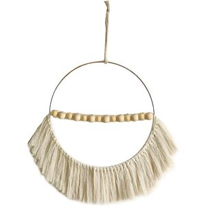 Unbranded For Bohemian Wooden Bead Cotton Rope Pendant Woven Tassel Round Unbranded For Bohemian Wooden Bead Cotton Rope Pendant Woven Tassel Round