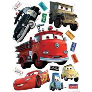 Stickers - Disney - Cars & Friends - 9 pre-cut - Repositionable - Vinyl Stickers - Disney - Cars & Friends - 9 pre-cut - Repositionable - Vinyl