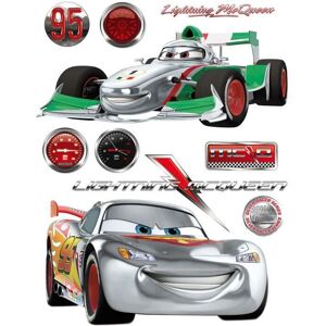Cars Lightning McQueen & Francesco Bernoulli Silver Disney Giant Stickers Cars Lightning McQueen & Francesco Bernoulli Silver Disney Giant Stickers