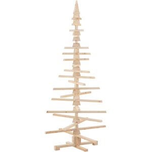 (180 cm) vidaXL Wooden Christmas Trees Xmas Tree for Decoration 3 pcs Solid Wood (180 cm) vidaXL Wooden Christmas Trees Xmas Tree for Decoration 3 pcs Solid Wood