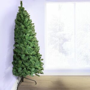 (6ft) Green Half Tree (4ft to 6ft) High Quality PVC Christmas Tree World (6ft) Green Half Tree (4ft to 6ft) High Quality PVC Christmas Tree World