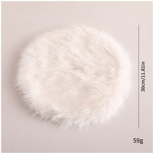 Unbranded (White) Classic Tree Christmas Skirt With Plush Fabric And Solid Color Decor For Unbranded (White) Classic Tree Christmas Skirt With Plush Fabric And Solid Color Decor For