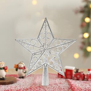 Unbranded (C) Novelty Festive Christmas Decorations Christmas Hollow Star Tree Topper Chri Unbranded (C) Novelty Festive Christmas Decorations Christmas Hollow Star Tree Topper Chri