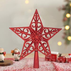 Unbranded (B) Novelty Festive Christmas Decorations Christmas Hollow Star Tree Topper Chri Unbranded (B) Novelty Festive Christmas Decorations Christmas Hollow Star Tree Topper Chri
