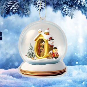 Unbranded (Q) Acrylic Yellow Crystal Ball Ornament for Christmas Tree, Wedding, Party - Ou Unbranded (Q) Acrylic Yellow Crystal Ball Ornament for Christmas Tree, Wedding, Party - Ou