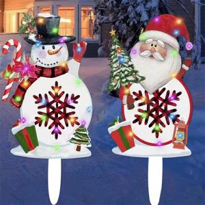 Unbranded (B) Christmas Holiday Decorations Sale Christmas Santa Claus Snowman LED Light C Unbranded (B) Christmas Holiday Decorations Sale Christmas Santa Claus Snowman LED Light C