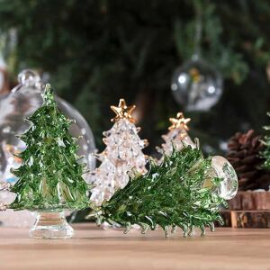 Unbranded (Cc) Christmas Ornament Holiday Decorations - Mini Glass Tree Ornaments, Dollhou Unbranded (Cc) Christmas Ornament Holiday Decorations - Mini Glass Tree Ornaments, Dollhou