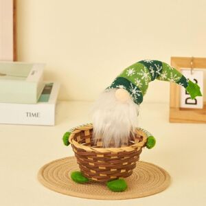 Unbranded (Cc) Christmas Decorations Sale Christmas Rattan Fruit Basket Candy Basket Facel Unbranded (Cc) Christmas Decorations Sale Christmas Rattan Fruit Basket Candy Basket Facel