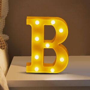 Unbranded (B) Christmas Ornament Novelty Decorations LED Letter Lights Sign Light Up For H Unbranded (B) Christmas Ornament Novelty Decorations LED Letter Lights Sign Light Up For H