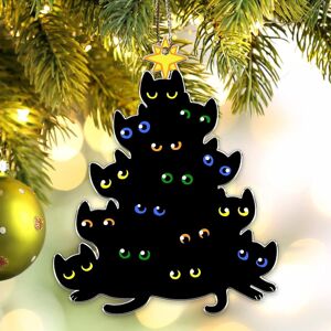 Unbranded (B) Christmas Ornament Decorations Exaggeration Christmas Cats Tree Expression P Unbranded (B) Christmas Ornament Decorations Exaggeration Christmas Cats Tree Expression P