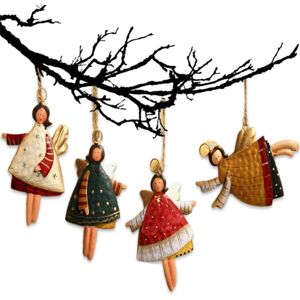 Unbranded (Aa) Christmas Decorations Clearance Retro Iron Art Christmas Angel Decoration C Unbranded (Aa) Christmas Decorations Clearance Retro Iron Art Christmas Angel Decoration C