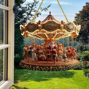 Unbranded (Bb) Christmas Decorations Novelty Festive Christmas Ornaments Acrylic Santa Cla Unbranded (Bb) Christmas Decorations Novelty Festive Christmas Ornaments Acrylic Santa Cla