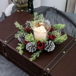 Unbranded Christmas Decorations UK Stock Christmas Candle Wreath Christmas Decoration Arom Unbranded Christmas Decorations UK Stock Christmas Candle Wreath Christmas Decoration Arom