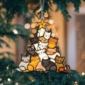 Unbranded (C) Christmas Decoration Hanging Ornament Christmas Cats Christmas Tree Suns Cat Unbranded (C) Christmas Decoration Hanging Ornament Christmas Cats Christmas Tree Suns Cat