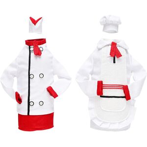 Unbranded Christmas Decorations Holiday Decor Christmas Chef Clothes Hat Wine Bottle Cover Unbranded Christmas Decorations Holiday Decor Christmas Chef Clothes Hat Wine Bottle Cover
