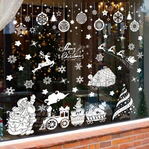 Unbranded Pvc Christmas Window Sticker With Cartoon Santa Balls Santa For Decor Claus Unbranded Pvc Christmas Window Sticker With Cartoon Santa Balls Santa For Decor Claus