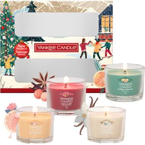 Yankee Candle Christmas Scented Candles Gift Set 4 Mini Filled Votive Candles Yankee Candle Christmas Scented Candles Gift Set 4 Mini Filled Votive Candles