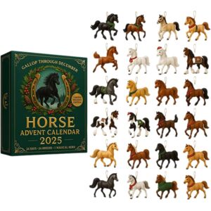 Unbranded (Multicolor) 2025 Horse Countdown Calendar Christmas Tree Decoration Acrylic Pen Unbranded (Multicolor) 2025 Horse Countdown Calendar Christmas Tree Decoration Acrylic Pen