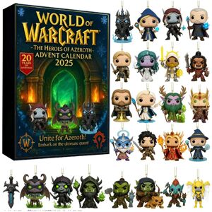 Unbranded World of Warcraft Advent Calendar Acrylic Azeroth Xmas Tree Decor 24 Days Christ Unbranded World of Warcraft Advent Calendar Acrylic Azeroth Xmas Tree Decor 24 Days Christ