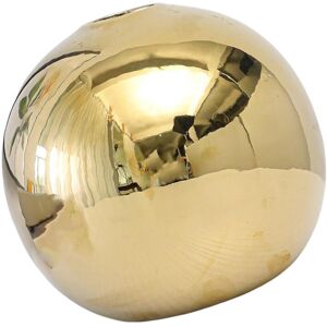 Unbranded (Gold, M) en Electroplated Ceramic Ball Plants Flower Vase Decoration 14x14cm Unbranded (Gold, M) en Electroplated Ceramic Ball Plants Flower Vase Decoration 14x14cm