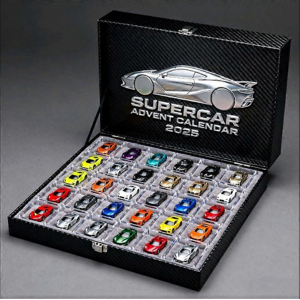 Unbranded 2025 Christmas Advent Calendar – Full-Style Acrylic Supercar Decoration Unbranded 2025 Christmas Advent Calendar – Full-Style Acrylic Supercar Decoration