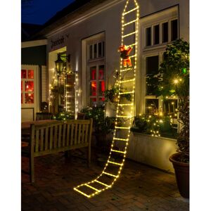 Unbranded Santa Claus Climbing Ladder Light Outdoor Decor Unbranded Santa Claus Climbing Ladder Light Outdoor Decor