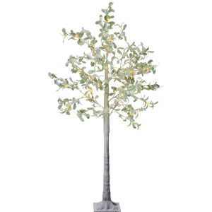 Beliani Outdoor Decoration LED MELAKKO Tree 150 cm Green Beliani Outdoor Decoration LED MELAKKO Tree 150 cm Green