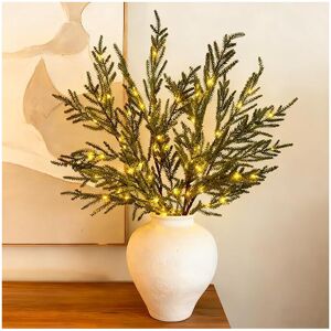 Unbranded (Green) Lit Stems Lighted Norfolk Branches Lit Norfolk Pines Stems Unbranded (Green) Lit Stems Lighted Norfolk Branches Lit Norfolk Pines Stems