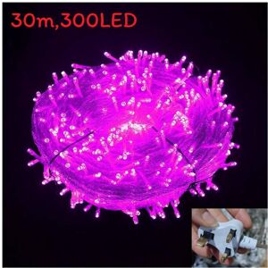 Unbranded (Pink UK) String Led Fairy Lights Christmas Tree Decors For Garden Party Outdoor Unbranded (Pink UK) String Led Fairy Lights Christmas Tree Decors For Garden Party Outdoor