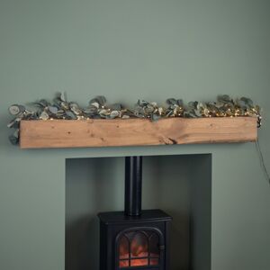 Premier 1.8m Eucalyptus Christmas Garland with 130 Warm White LEDs Premier 1.8m Eucalyptus Christmas Garland with 130 Warm White LEDs