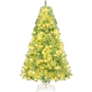 Casart 6 FT Christmas Tree Pre-Lit Holiday Decoration Tree With 250 LED Lights Casart 6 FT Christmas Tree Pre-Lit Holiday Decoration Tree With 250 LED Lights