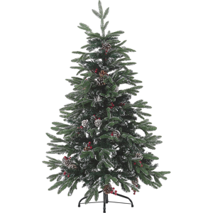 Beliani DENALI Green Christmas Tree - Artificial Snow, 120cm Beliani DENALI Green Christmas Tree - Artificial Snow, 120cm