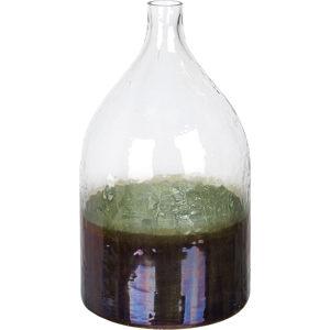 Beliani KULCHA Multicolour Handmade Glass Vase - Flower Vase Beliani KULCHA Multicolour Handmade Glass Vase - Flower Vase