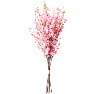 Beliani Artificial Flower Bouquet NEBRA 95 cm Pink Beliani Artificial Flower Bouquet NEBRA 95 cm Pink