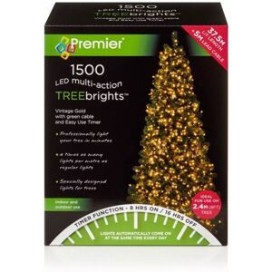 Premier Vintage Gold 1500 LED Outdoor Multi-Action Treebrights - LED outdoor lights Premier Vintage Gold 1500 LED Outdoor Multi-Action Treebrights - LED outdoor lights